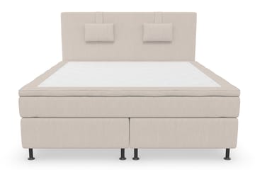 Komplett Sängpaket Roma Lyx 180 Beige/Silver Ben