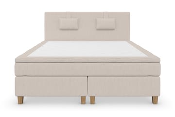 Komplett Sängpaket Roma Lyx 180 cm Beige/Ekben