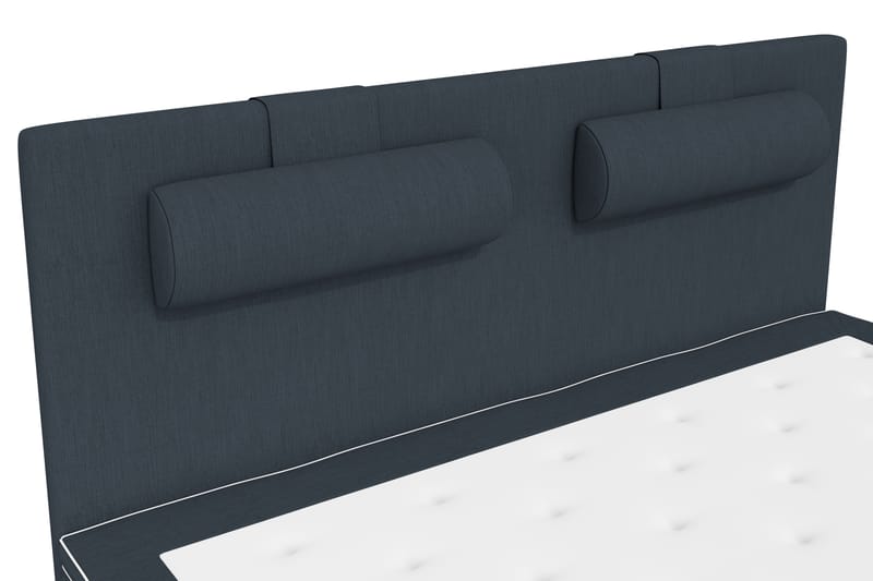 Komplett Sängpaket Roma Lyx 180 cm Mörkblå/Ekben - Kontinentalsäng - Möbler - Säng - Kontinentalsäng