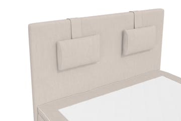 Komplett Sängpaket Romance Lyx 120 Beige Sv Sockel - Beige - Möbler - Säng - Kontinentalsäng