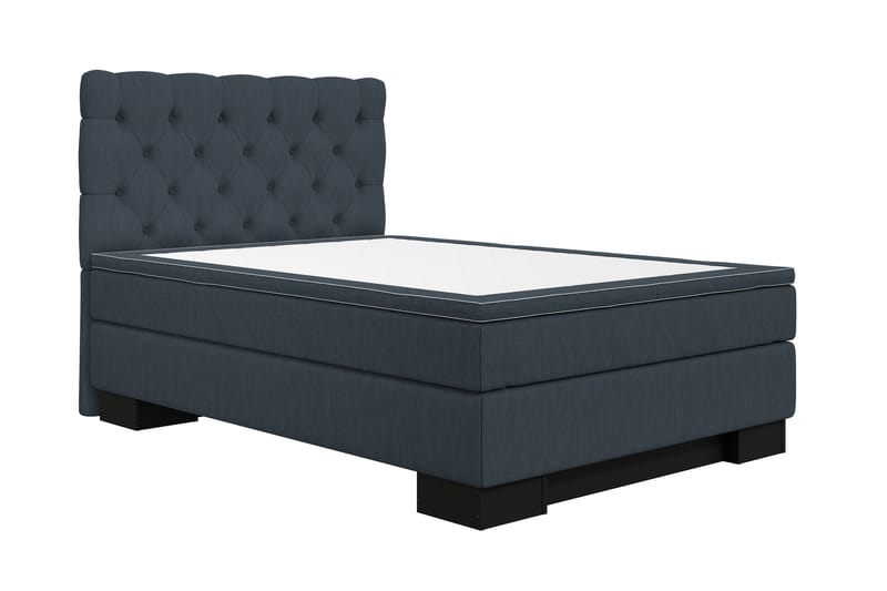 Komplett Sängpaket Romance Lyx 120x210 - Mörkblå - Möbler - Säng - Kontinentalsäng