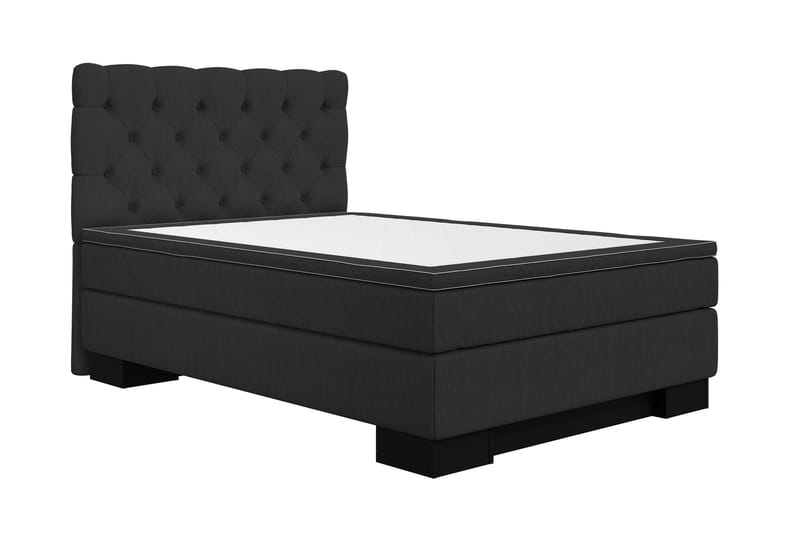Komplett Sängpaket Romance Lyx 140x210 - Svart - Möbler - Säng - Kontinentalsäng