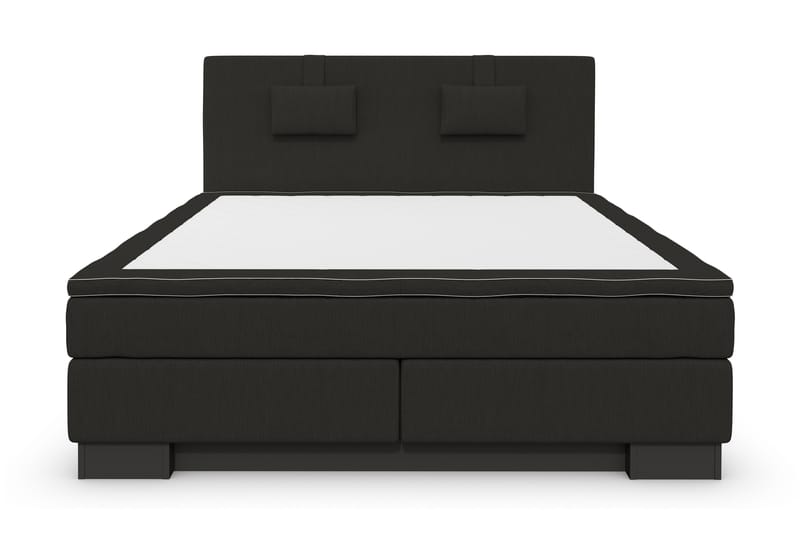 Komplett Sängpaket Romance Lyx 160x210 - Svart - Möbler - Säng - Kontinentalsäng