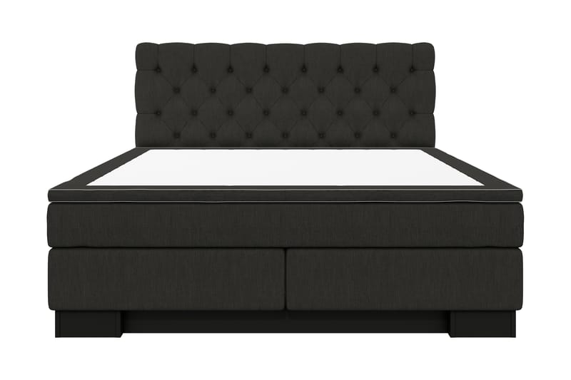 Komplett Sängpaket Romance Lyx 160x210 - Svart - Möbler - Säng - Kontinentalsäng