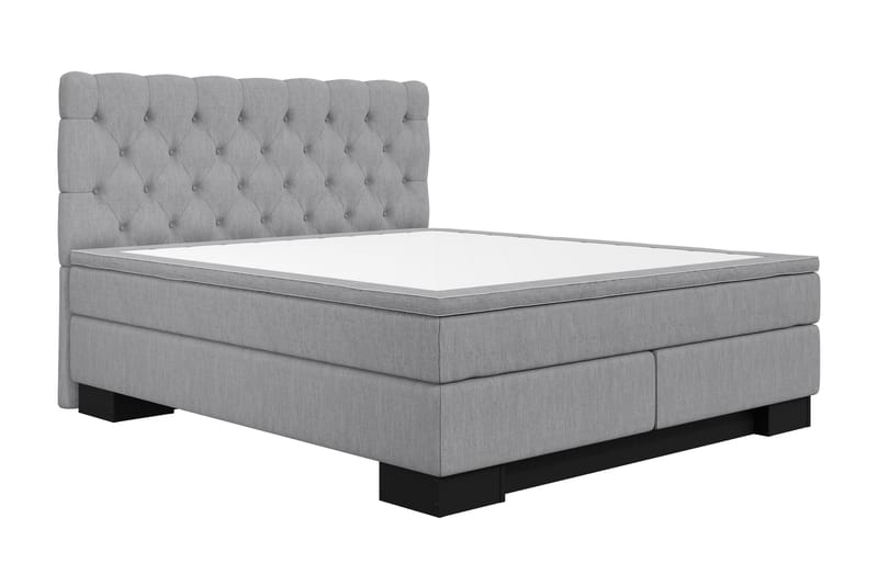 Komplett Sängpaket Romance Lyx 180x210 - Ljusgrå - Möbler - Säng - Kontinentalsäng