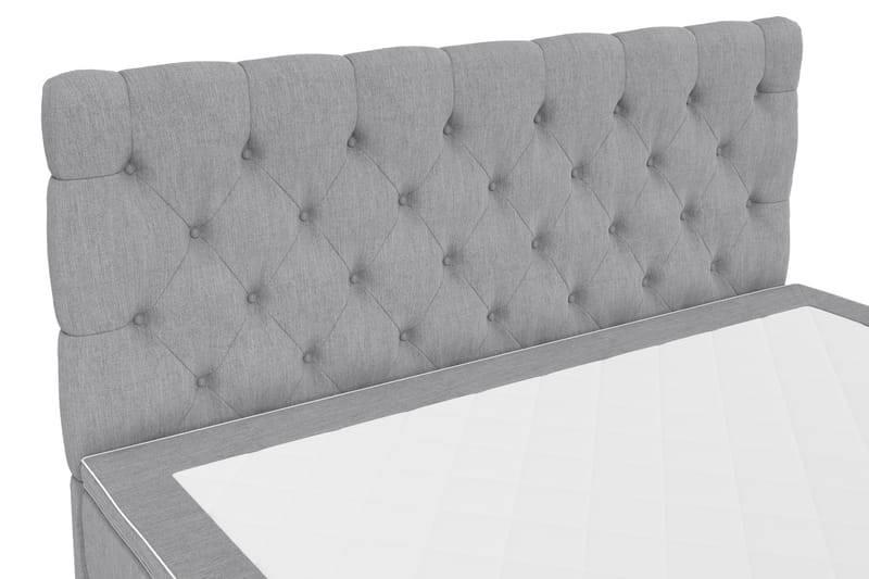 Komplett Sängpaket Romance Lyx 180x210 - Ljusgrå - Möbler - Säng - Kontinentalsäng