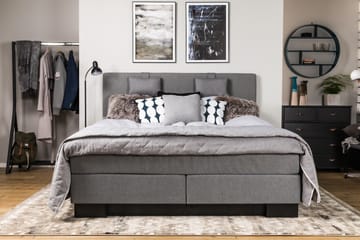 Komplett Sängpaket Romance Lyx 180x210 - Ljusgrå - Möbler - Säng - Kontinentalsäng