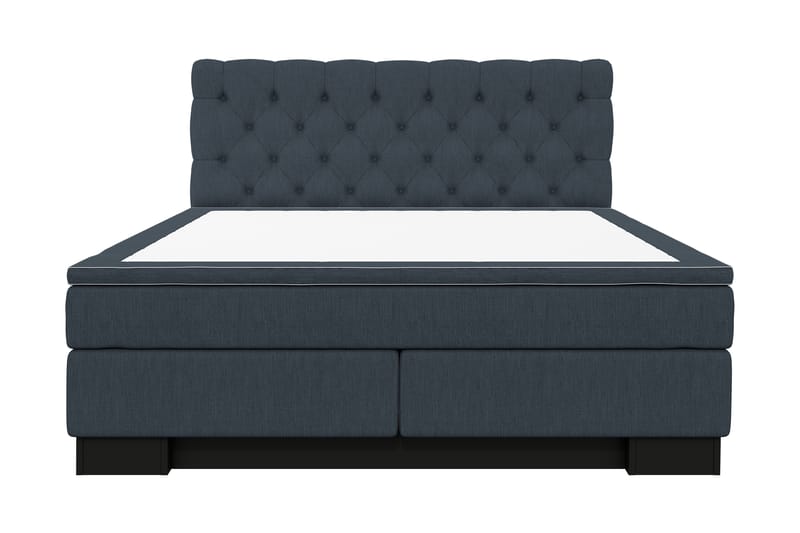 Komplett Sängpaket Romance Lyx 210x210 - Mörkblå - Möbler - Säng - Kontinentalsäng