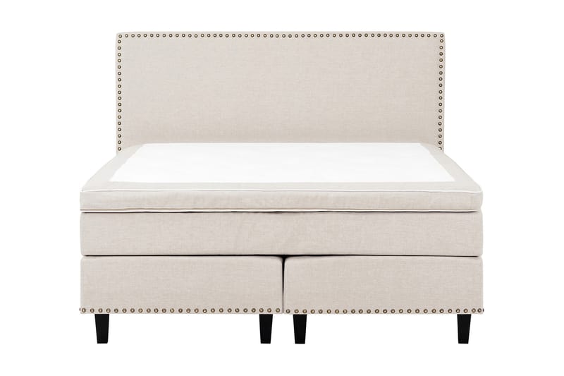 Komplett Sängpaket Rosalie Beige - 160x200 cm - Komplett sängpaket - Kontinentalsäng - Dubbelsäng