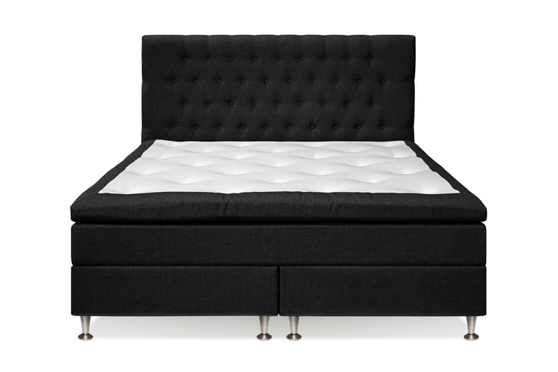 Komplett Sängpaket Sofia 180x200 cm - Svart - Komplett sängpaket - Kontinentalsäng