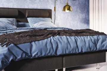 Komplett Sängpaket Sofia 180x200 - Svart med nackkudde - Möbler - Säng - Kontinentalsäng