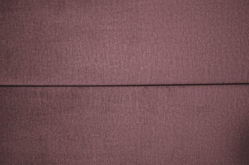 Komplett Sängpaket Torsö 160x200 - Rosa Sammet|Låga Svarta Ben - Kontinentalsäng - Dubbelsäng - Komplett sängpaket