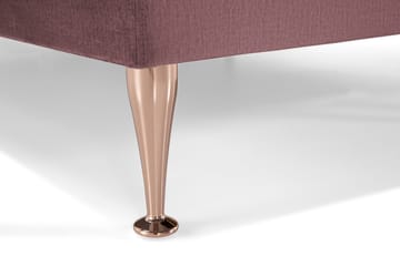 Komplett Sängpaket Torsö 210x210 - Rosa Sammet|Höga Rosében - Möbler - Säng - Kontinentalsäng