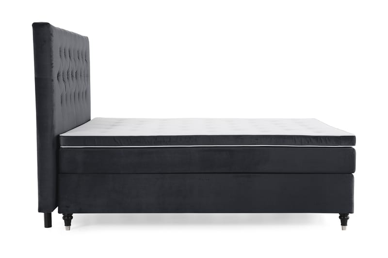 Komplett Sängpaket Torsö 210x210 - Svart - Möbler - Säng - Kontinentalsäng