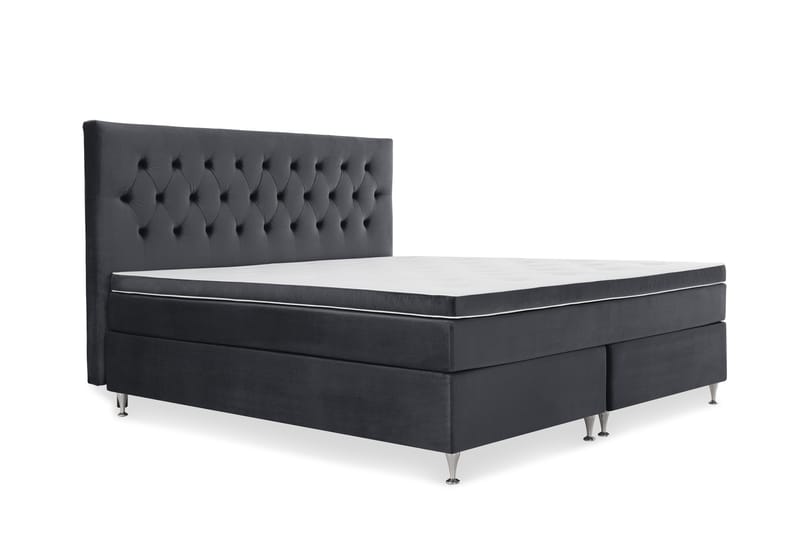 Komplett Sängpaket Torsö 210x210 - Svart - Möbler - Säng - Kontinentalsäng