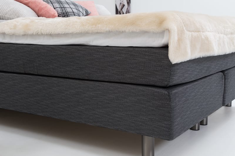 Komplett Sängpaket Palma 160x200 - Ancona Grå - Möbler - Säng - Kontinentalsäng