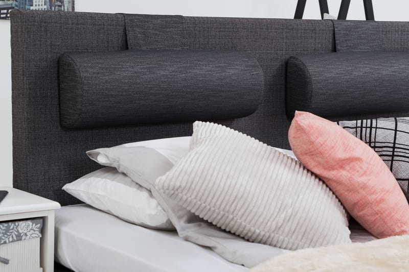 Komplett Sängpaket Palma 160x200 - Ancona Grå - Möbler - Säng - Kontinentalsäng
