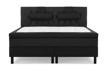 Latexmadrass - Svart/Grå/PU