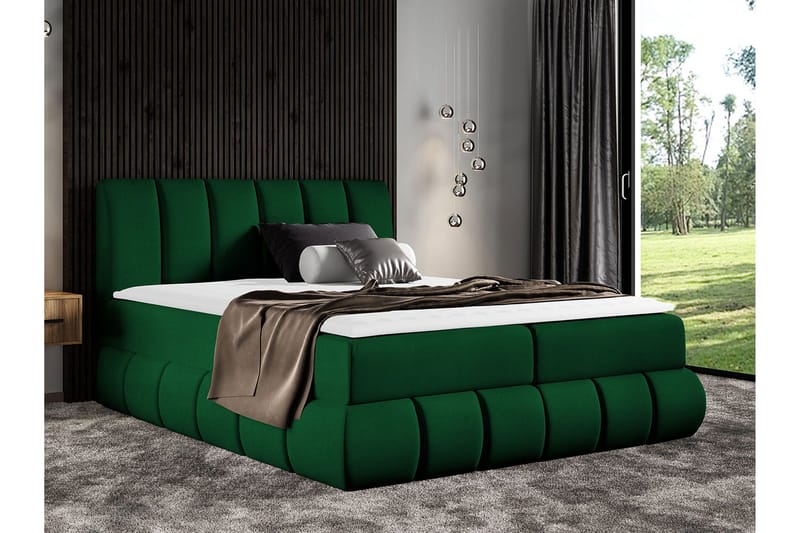 Kontinentalsäng 144x218 cm - Grön - Möbler - Säng - Kontinentalsäng