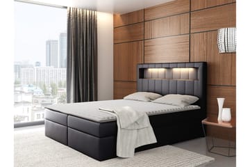 Kontinentalsäng 180x200 cm - Svart - Möbler - Säng - Kontinentalsäng