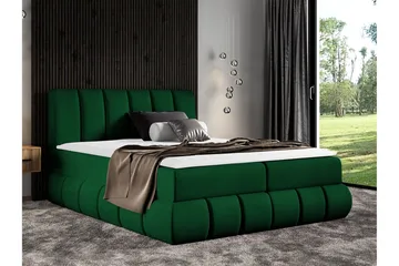 Kontinentalsäng 204x218 cm - Grön - Möbler - Säng - Kontinentalsäng