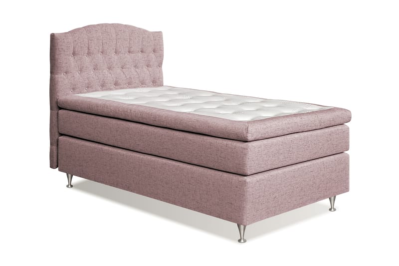 Kontinentalsäng Abelie 120x200 Fast - Rosa - Möbler - Säng - Kontinentalsäng