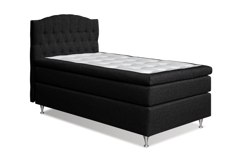 Kontinentalsäng Abelie 120x200 Fast - Svart - Möbler - Säng - Kontinentalsäng
