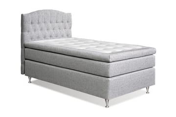 Kontinentalsäng Abelie 120x200 Medium - Ljusgrå - Möbler - Säng - Kontinentalsäng