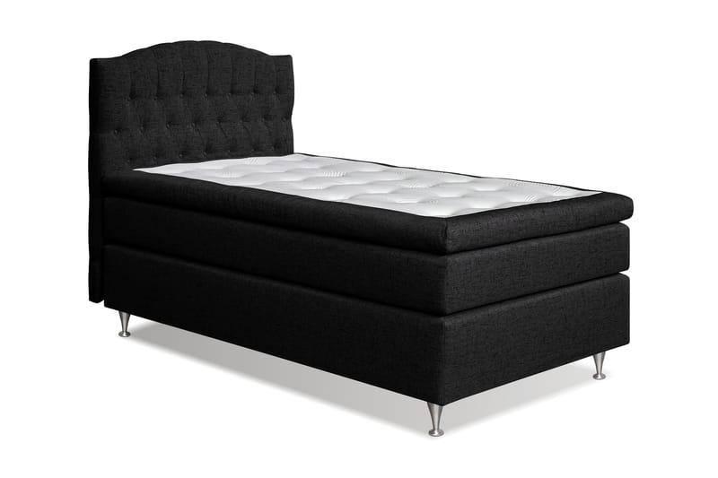 Kontinentalsäng Abelie 120x200 Medium - Svart - Möbler - Säng - Kontinentalsäng