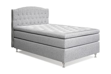 Kontinentalsäng Abelie 140x200 Fast - Ljusgrå - Möbler - Säng - Kontinentalsäng