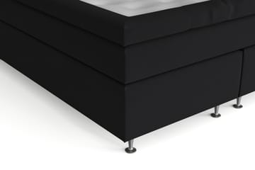 Kontinentalsäng Abelie 140x200 Fast - Svart - Möbler - Säng - Kontinentalsäng