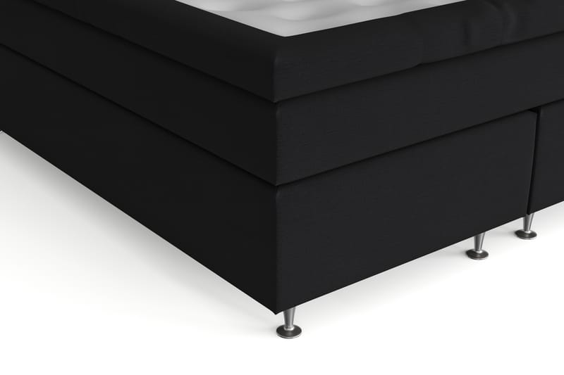 Kontinentalsäng Abelie 140x200 Fast - Svart - Möbler - Säng - Kontinentalsäng