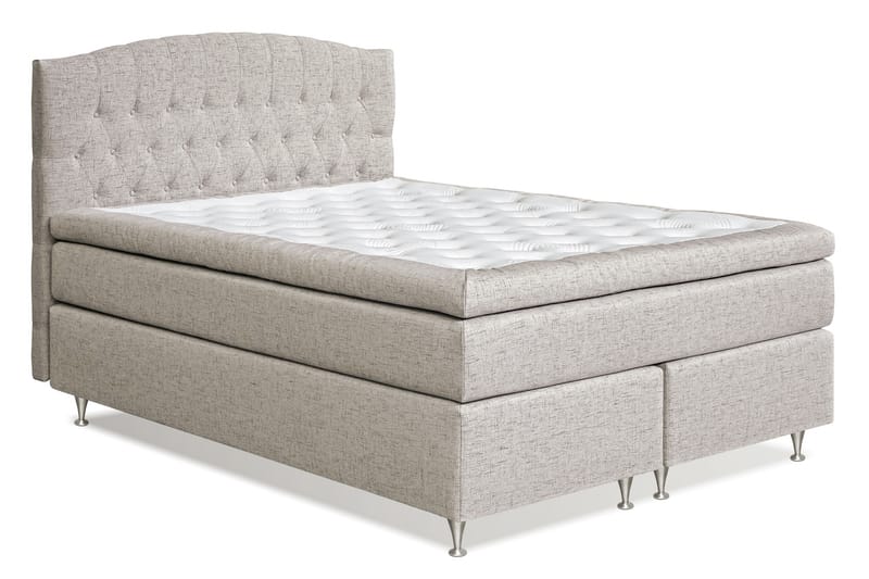 Kontinentalsäng Abelie 160x200 Fast - Beige - Möbler - Säng - Kontinentalsäng