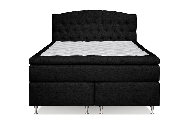 Kontinentalsäng Abelie 160x200 Fast - Svart - Möbler - Säng - Kontinentalsäng