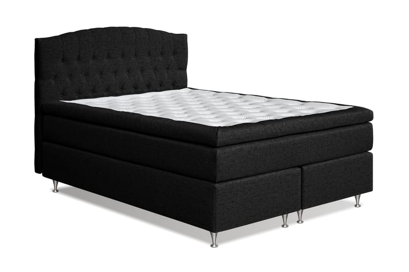 Kontinentalsäng Abelie 160x200 Fast - Svart - Möbler - Säng - Kontinentalsäng