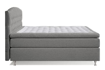 Kontinentalsäng Abelie 160x200 Fast/Medium - Grå - Möbler - Säng - Kontinentalsäng