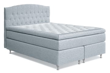 Kontinentalsäng Abelie 160x200 Fast/Medium - Ljusblå - Möbler - Säng - Kontinentalsäng