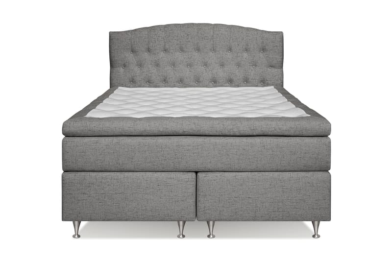 Kontinentalsäng Abelie 160x200 Medium - Grå - Möbler - Säng - Kontinentalsäng