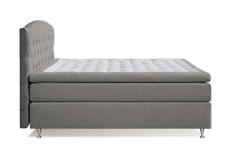 Kontinentalsäng Abelie 160x200 Medium - Grå - Möbler - Säng - Kontinentalsäng