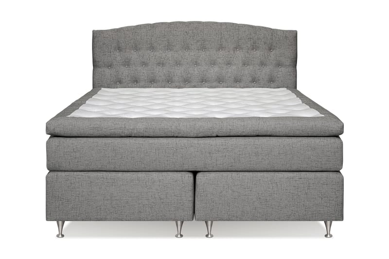 Kontinentalsäng Abelie 180x200 Fast - Grå - Möbler - Säng - Kontinentalsäng