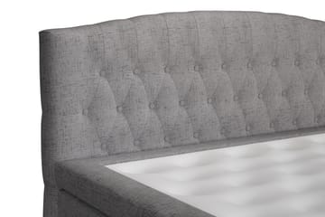 Kontinentalsäng Abelie 180x200 Fast - Grå - Möbler - Säng - Kontinentalsäng