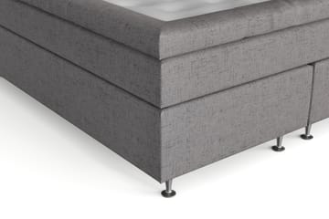 Kontinentalsäng Abelie 180x200 Fast - Grå - Möbler - Säng - Kontinentalsäng