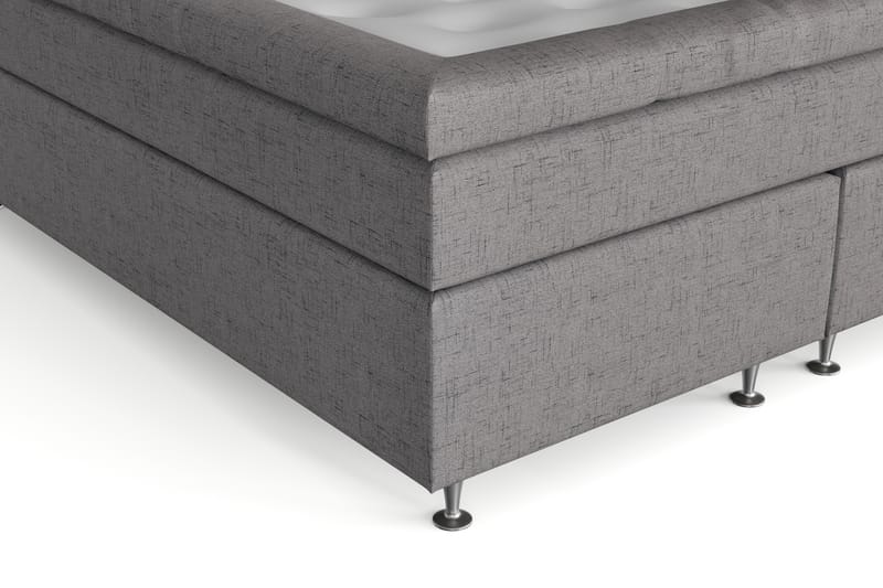 Kontinentalsäng Abelie 180x200 Fast - Grå - Möbler - Säng - Kontinentalsäng