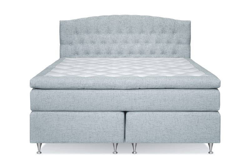 Kontinentalsäng Abelie 180x200 Fast - Ljusblå - Möbler - Säng - Kontinentalsäng