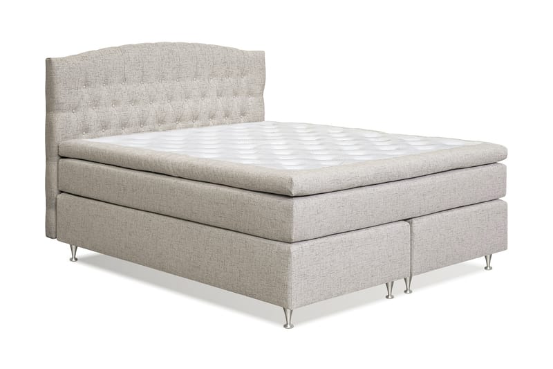 Kontinentalsäng Abelie 180x200 Fast/Medium - Beige - Möbler - Säng - Kontinentalsäng