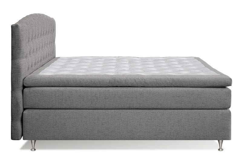 Kontinentalsäng Abelie 180x200 Fast/Medium - Grå - Möbler - Säng - Kontinentalsäng