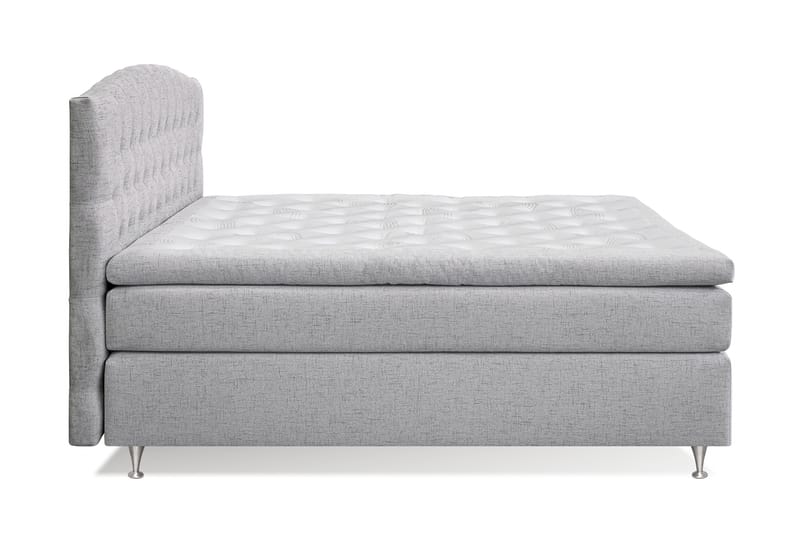 Kontinentalsäng Abelie 180x200 Fast/Medium - Ljusgrå - Möbler - Säng - Kontinentalsäng
