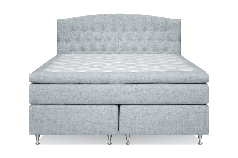 Kontinentalsäng Abelie 180x200 Medium - Ljusblå - Möbler - Säng - Kontinentalsäng