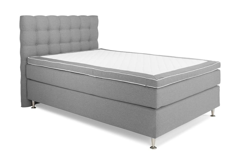 Kontinentalsäng Boxford 140x200 - Ljusgrå (+Fler val) - Möbler - Säng - Kontinentalsäng