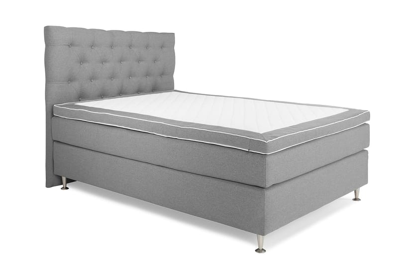 Kontinentalsäng Boxford 140x200 - Ljusgrå (+Fler val) - Möbler - Säng - Kontinentalsäng